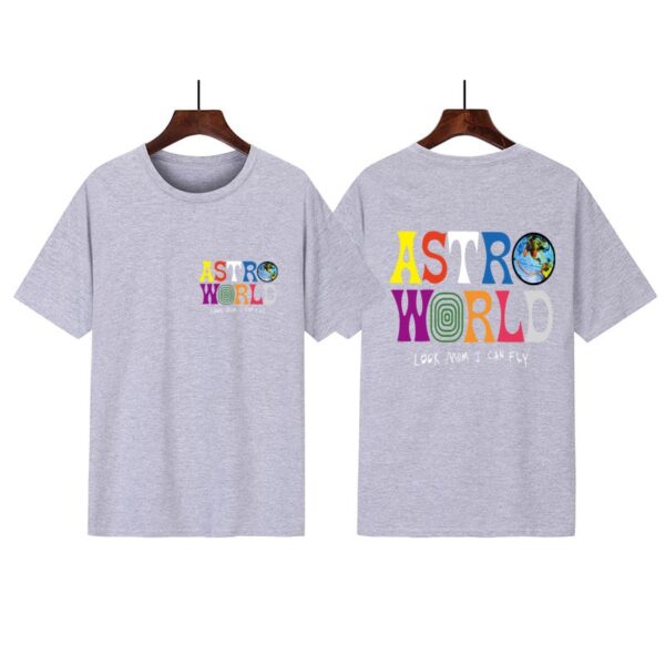 Travis Scott Look Mom I Can Fly Astroworld T-Shirt - Image 3