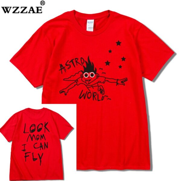 Travis Scot Look Mom I Can Fly Astroworld T-Shirt - Image 4