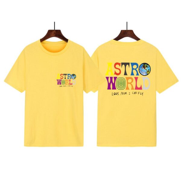 Travis Scott Look Mom I Can Fly Astroworld T-Shirt - Image 4