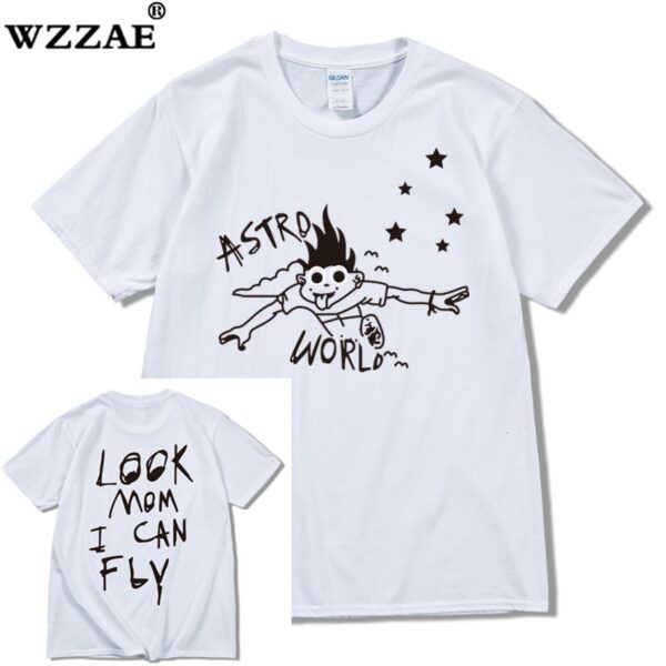 Travis Scot Look Mom I Can Fly Astroworld T-Shirt - Image 5