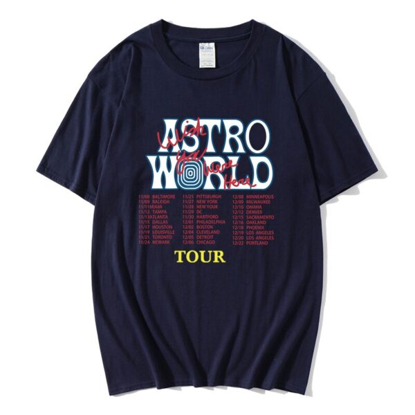 Travis Scott AstroWorld Tour Oversized T-Shirt - Image 3