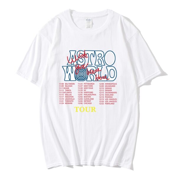 Travis Scott AstroWorld Tour Oversized T-Shirt - Image 4