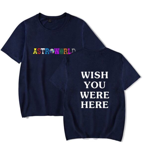 Wish You Were Here Travis Scott T-Shirt - Image 2