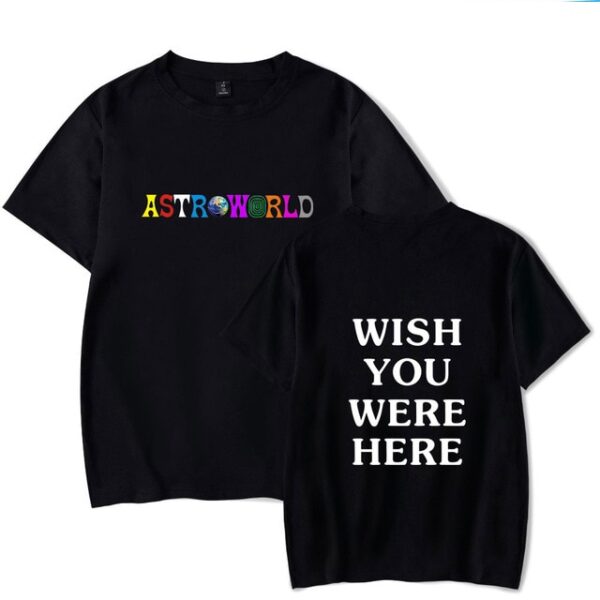 Wish You Were Here Travis Scott T-Shirt - Image 4