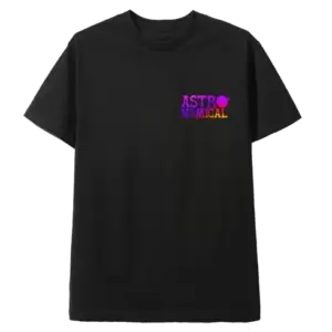 Astronomical Logo Tee Black Front