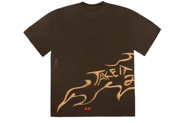 CACTUS JACK MAX TEE BROWN FRONT