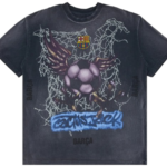 SCOTT CJ X FC BARCELONA WASHED SPRAY LOGO TEE