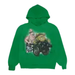 SPONGEBOB FANCY LIFE HOODIE - GREEN FRONT