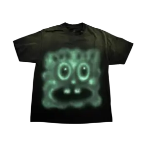 SPONGEBOB KRABBY PATTY TEE - BLACK Front