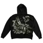SPONGEBOB LEGAL TENDER ZIP UP HOODIE - BLACK