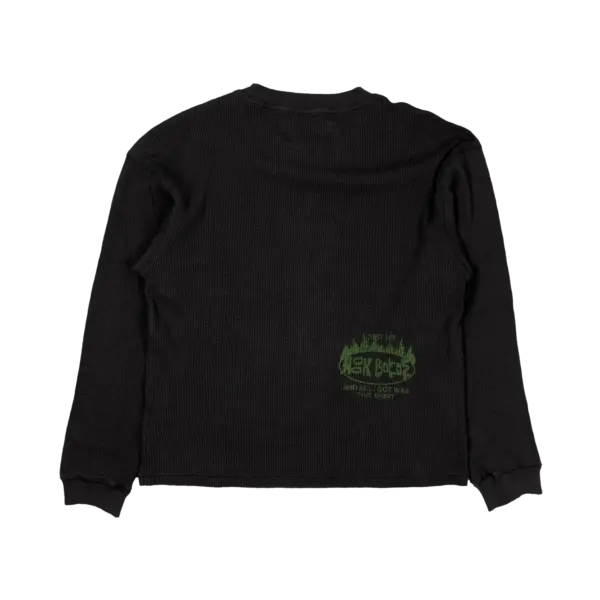 SPONGEBOB ROCK BOTTOM THERMAL LONGSLEEVE - BLACK BACK