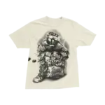 TRAVIS SCOTT SPONGEBOB CHUM BUCKET TEE - WHITE Front
