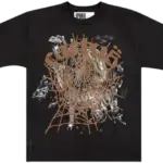 Travis Scott Airbrush Tee - Black FRONT