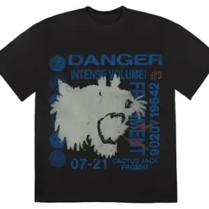 Travis Scott Fragment Danger Tee Front