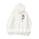Travis Scott X McDonald Cactus Jack Hoodie White Front